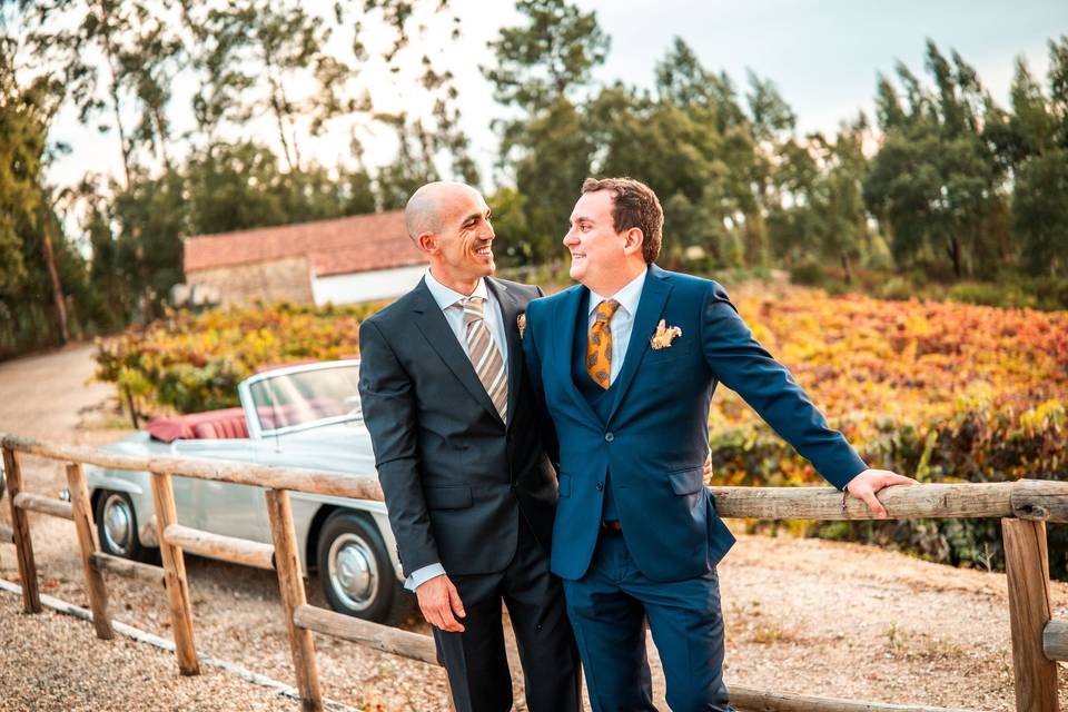 O casamento de João e Diogo