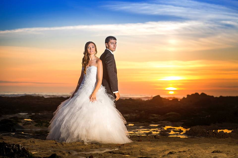 O casamento de Anabela e Cédric