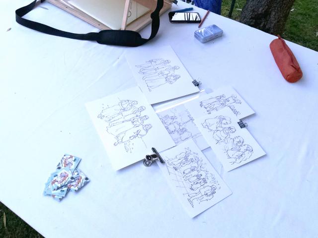 Ilustração e Pintura ao Vivo – Casamentos Pintados - 4