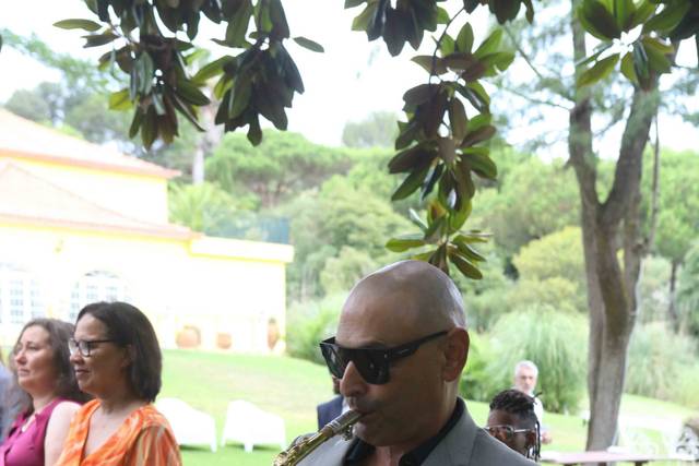 Saxofonista Nuno Rizzo 1