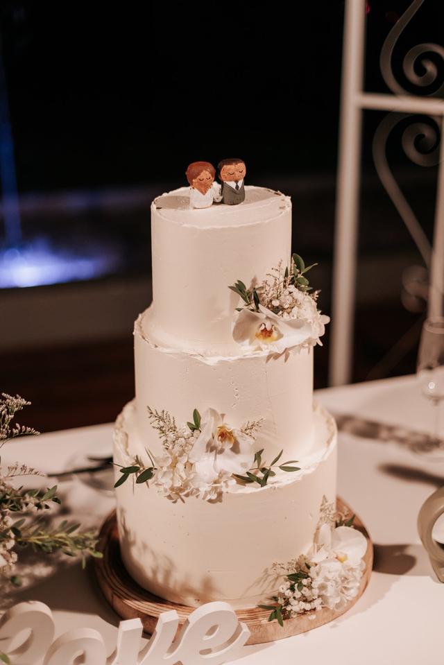 Noivos em Cortiça - Topos de Bolo - 2