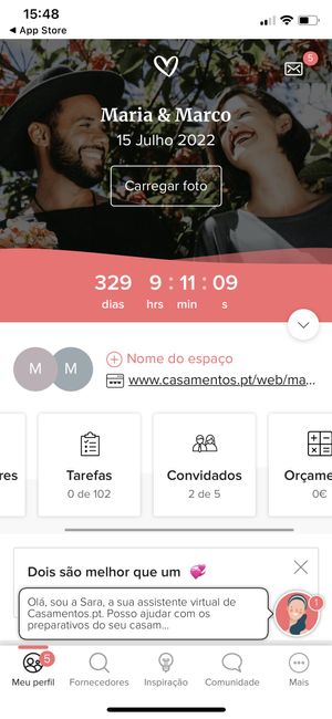 Como fazer a lista de convidados pela APP? 1