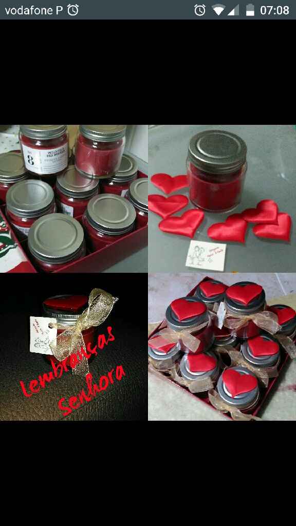 Velas perfumadas ou imans para lembranças - 1