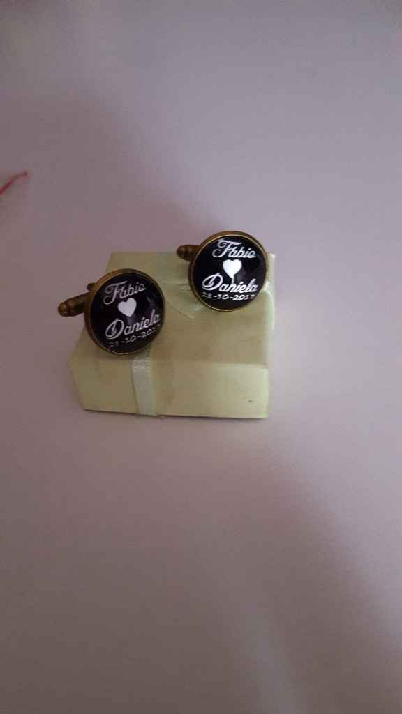  Punhos pra a camisa do noivo personalizados - 1