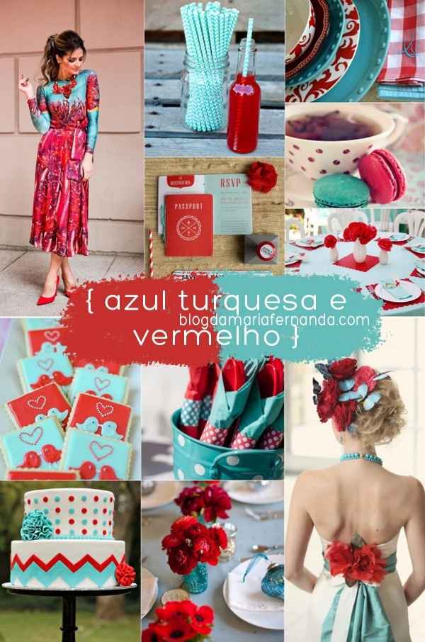 Azul e Vermelho