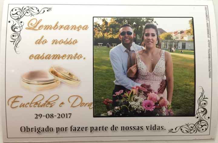 Lembranças do casamento 🤵🏻👰🏻 - 1