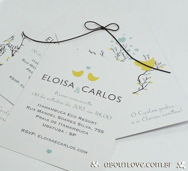 Texto de convite diy - 1