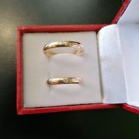 Indecisão!! Alianças com ou sem brilhantes - 1