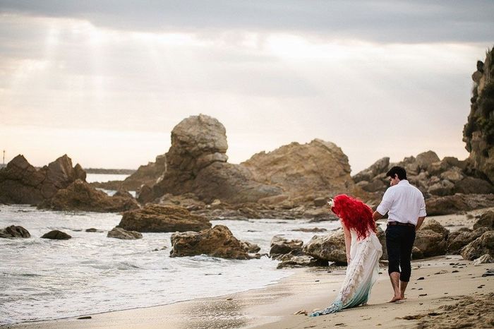 O casamento da pequena sereia