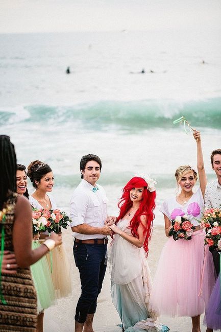 O casamento da pequena sereia