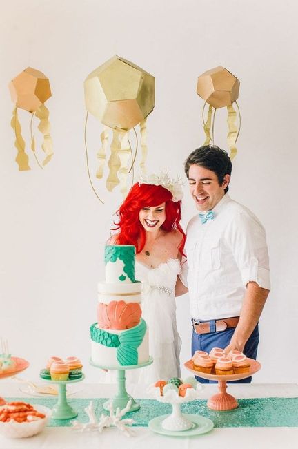 O casamento da pequena sereia