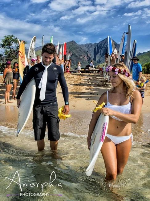 Porque os surfistas também casam