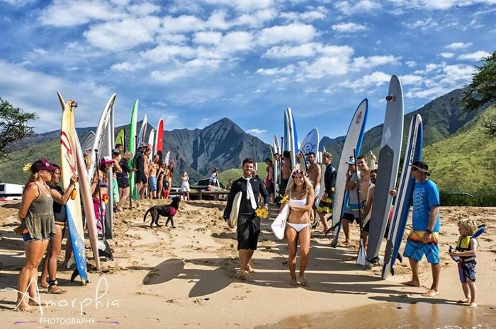Porque os surfistas também casam