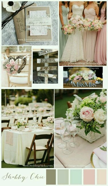 Cores para um casamento rústico - 11