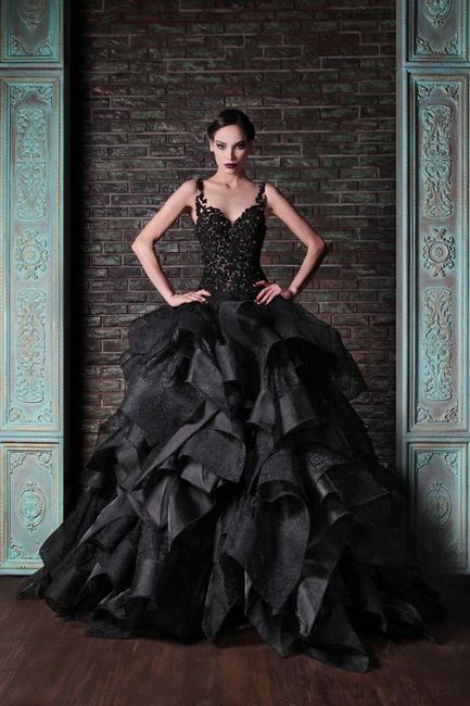 Vestidos de noiva - pretos