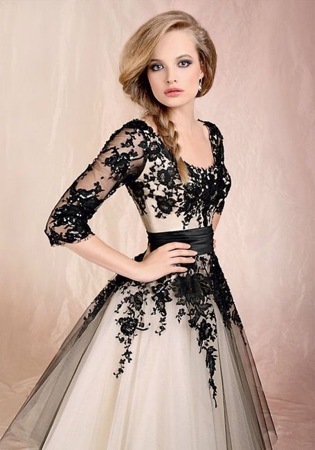 Vestidos de noiva - pretos