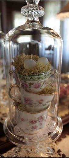 Inspirações - chávenas de chá