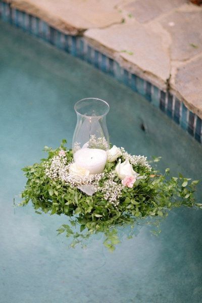 Decoração de piscinas 