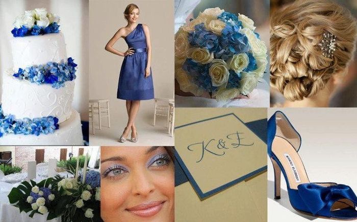 inspirações em azul