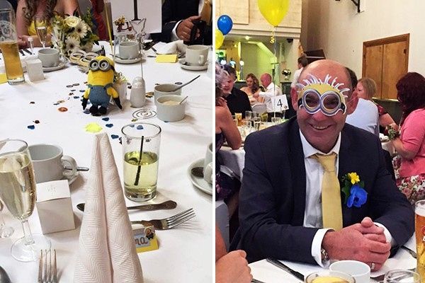 Casamento inspirado nos minions