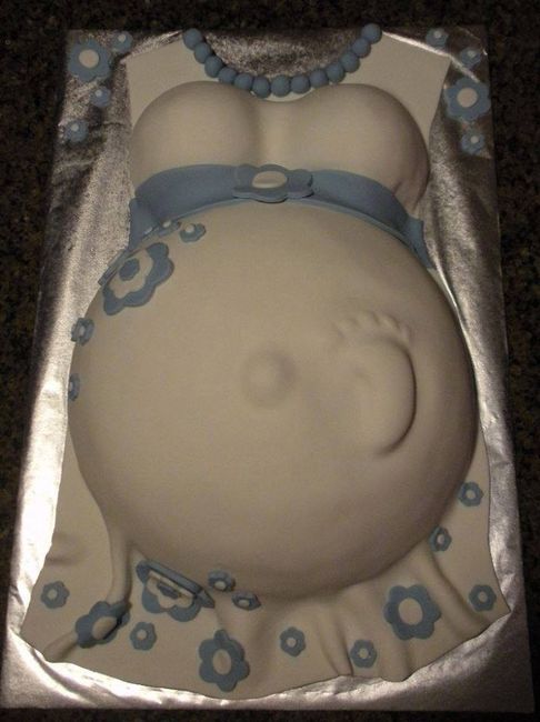 Bolo para as futuras mamãs