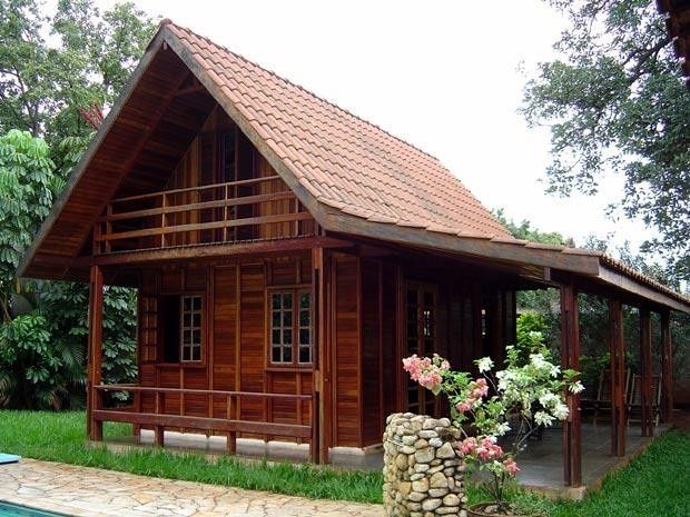 Casinha de madeira