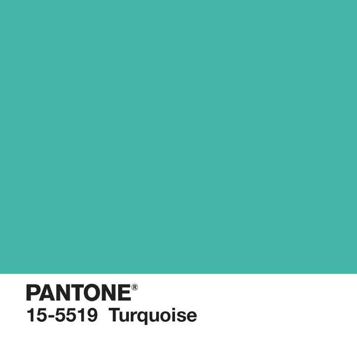 Azul turquesa