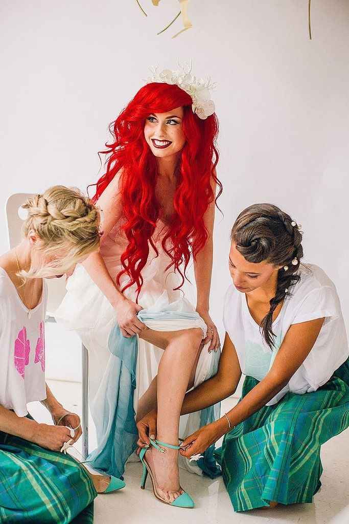O casamento da pequena sereia
