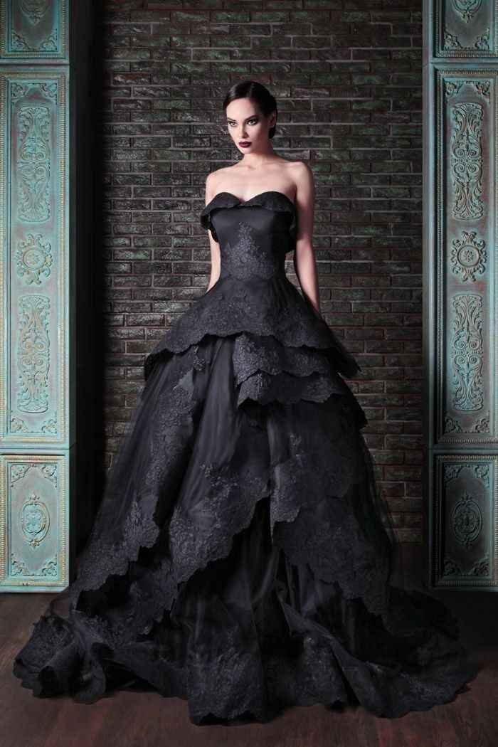Vestidos de noiva - pretos