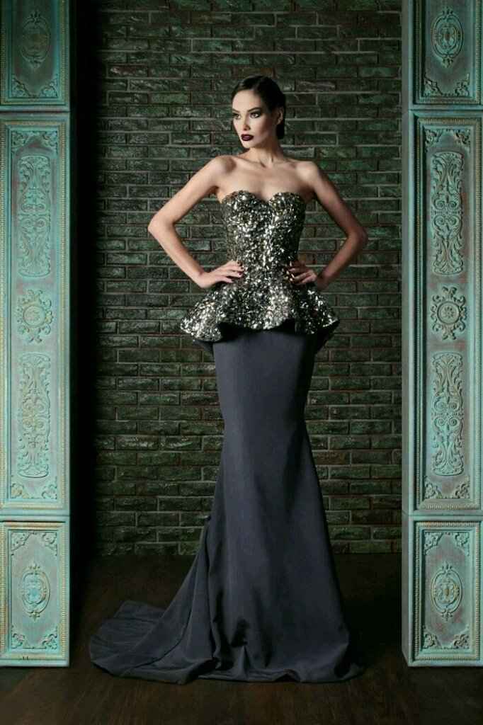 Vestidos de noiva - pretos - 2