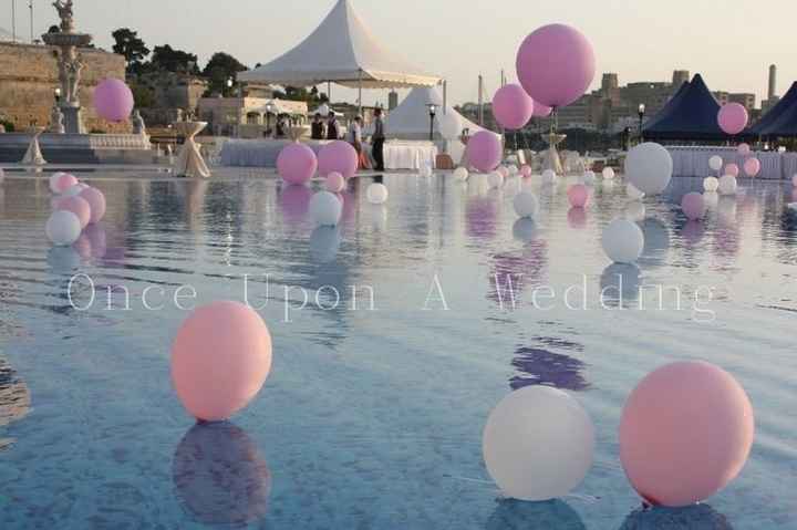 Decoração de piscinas 
