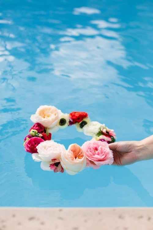 Decoração de piscinas 