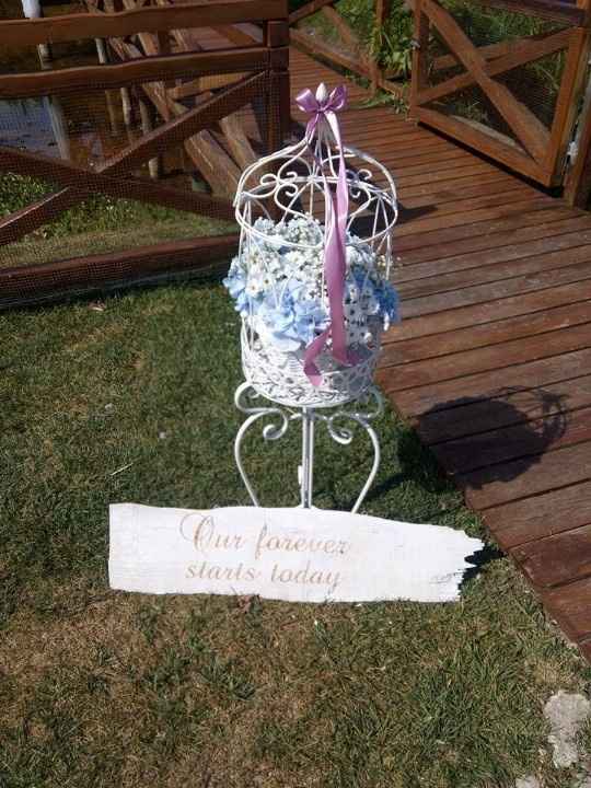 Decoração do jardim