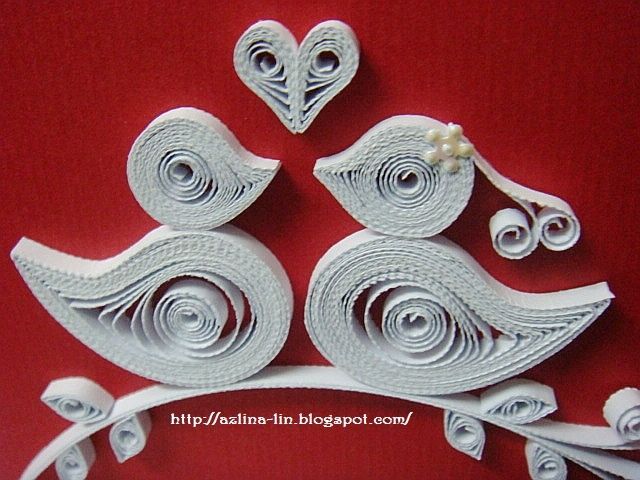 pombinhos quilling