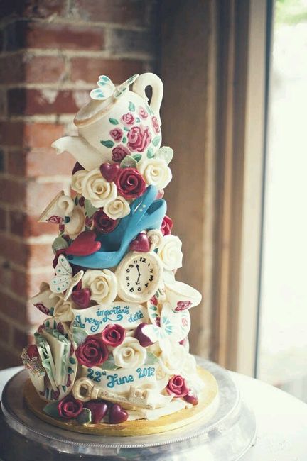 Bolos de casamento diferentes  - 8