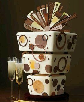 Bolos de casamento diferentes  - 11