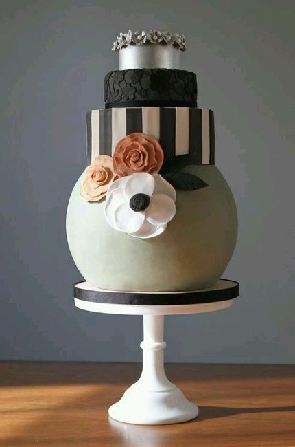 Bolos de casamento diferentes  - 12