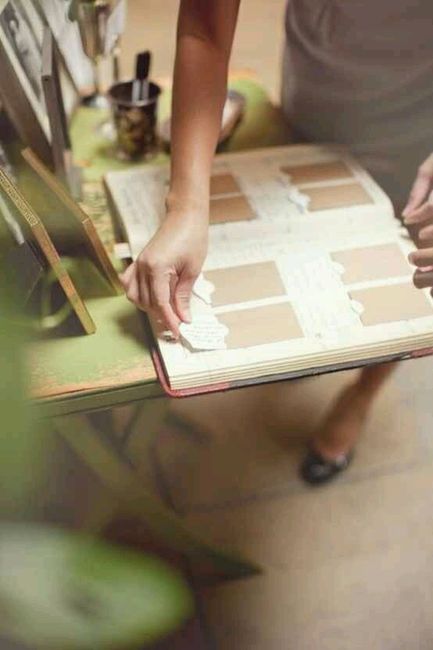 Ideias e inspirações - placard distribuição mesas  - 8