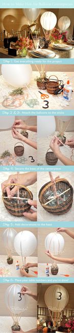 Centro de mesa - diy