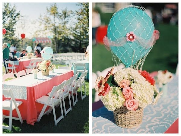 Utilização de balões na decoração do casamento