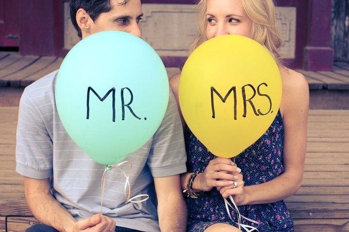 Utilização de balões na decoração do casamento