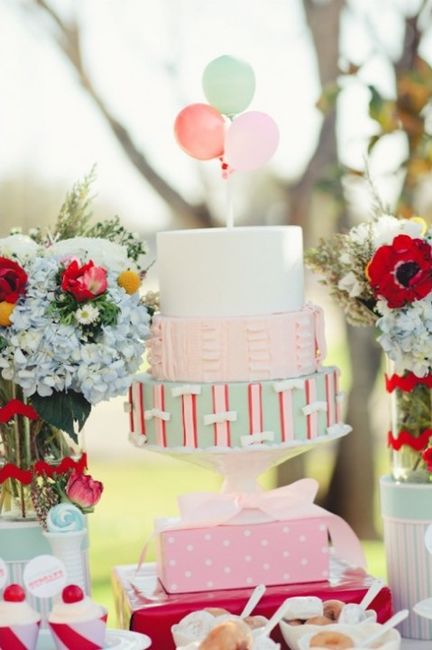 Utilização de balões na decoração do casamento
