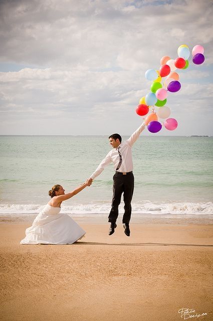 Utilização de balões na decoração do casamento