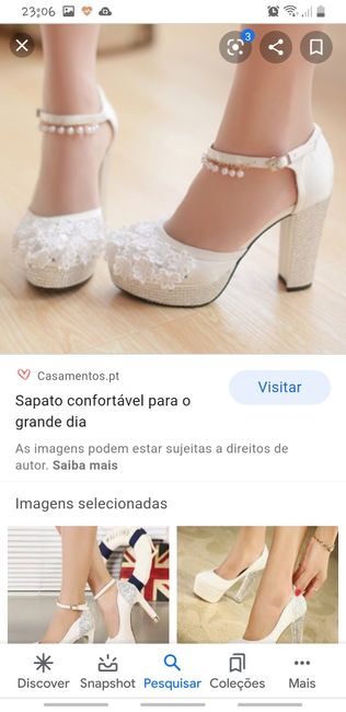 Sapato confortável para o grande dia - 1