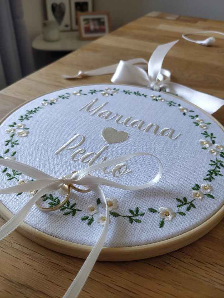 o nosso porta alianças - 2