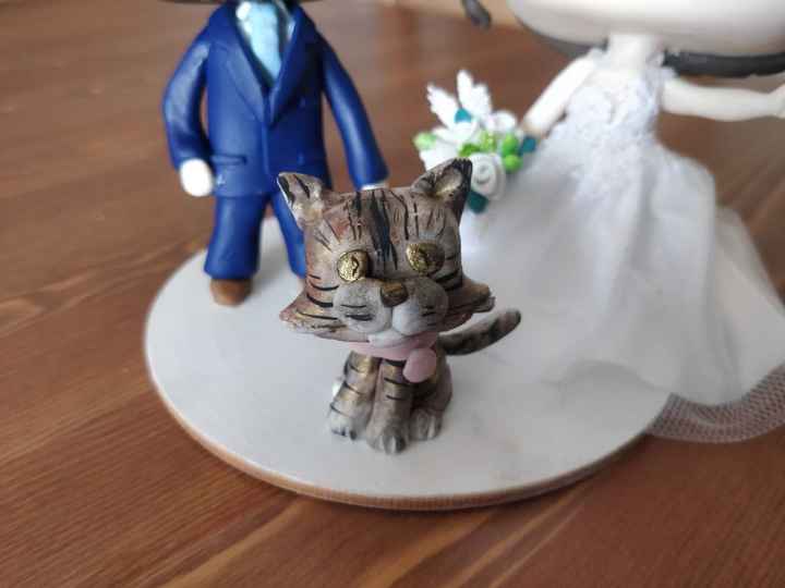 Topo de bolo e livro de honra - 1