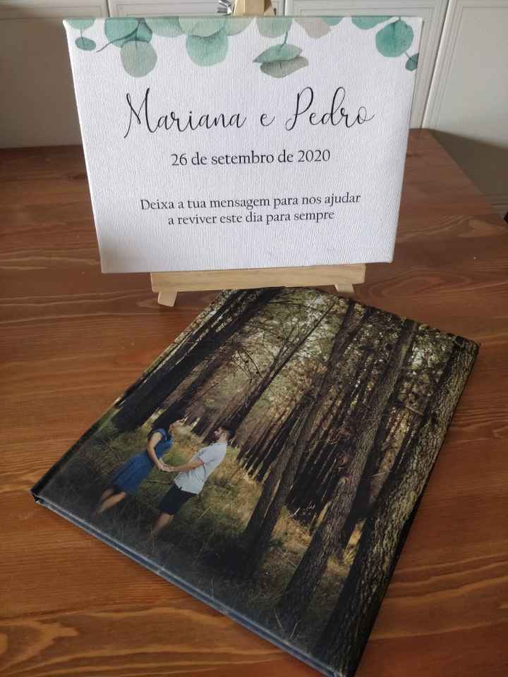 Topo de bolo e livro de honra - 4