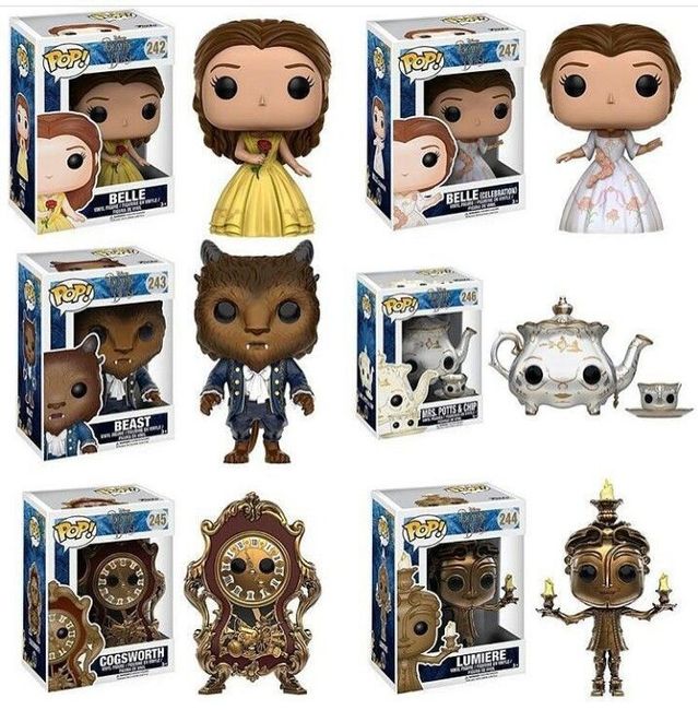 a bela e o monstro topo de bolo!!! 2