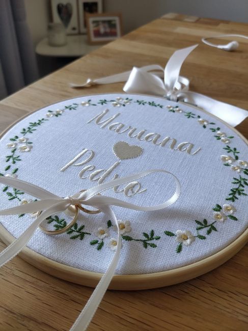 o nosso porta alianças 2