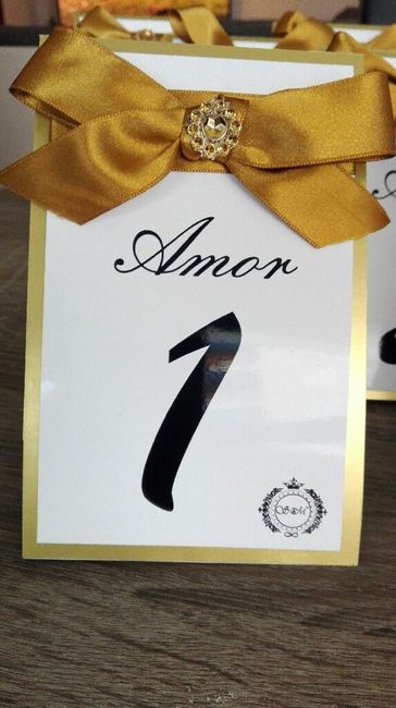 Marcadores de mesa check😍 - 4